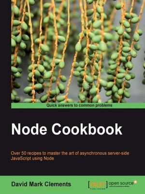 cover image of Node Cookbook